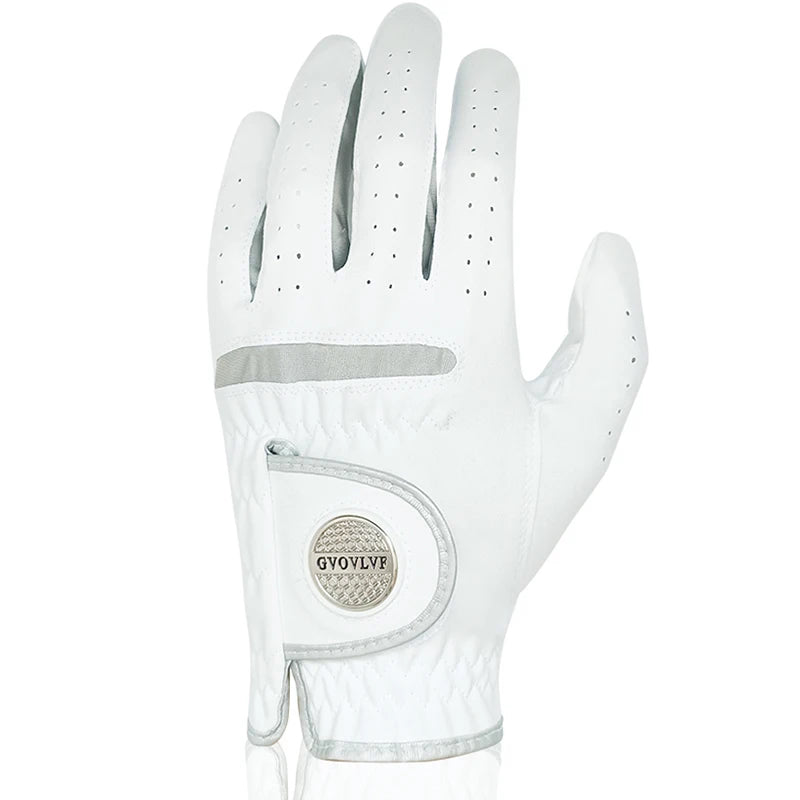 Golf Glove + Magnetic ball marker