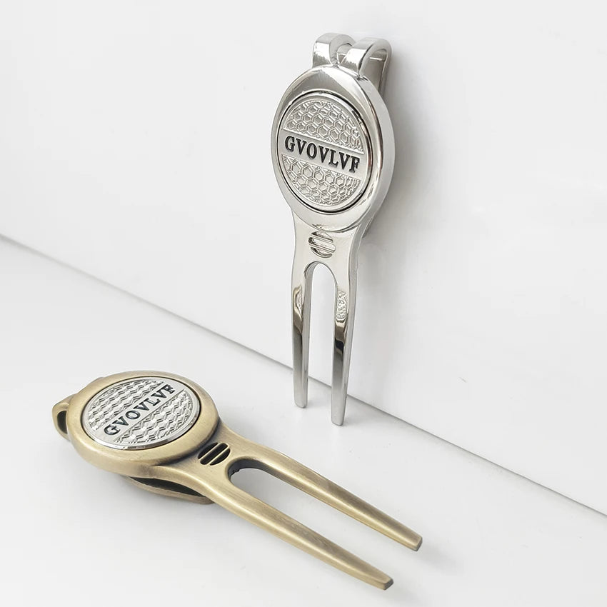 Golf Divot Repair Tool with Ball Marker