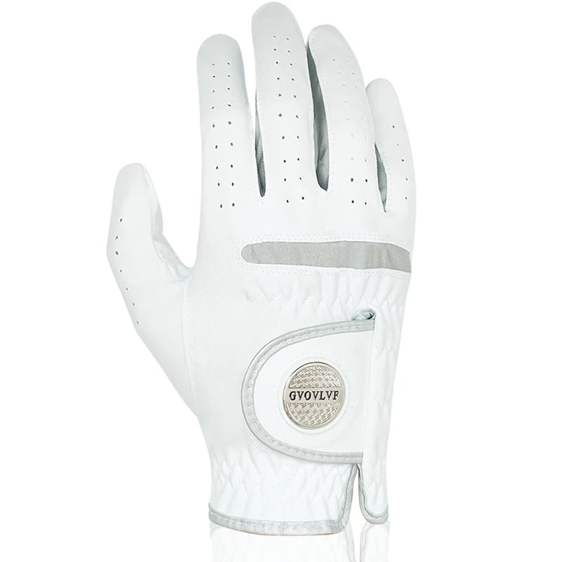 Golf Glove + Magnetic ball marker